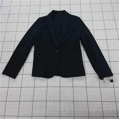 ◇ Θ 未使用 Emilyan エミリアン タグ付き 長袖 テーラード ジャケット サイズS ダークネイビー系 レディース E  【1509300013370】のサムネイル