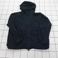 ◇ Θ GLOSTER グロスター コーデュラフード 長袖 ブルゾン サイズL ダークネイビー系 メンズ E  【1509300013363】