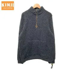 L.L.Bean　セーター　ニット　ハーフジップ　ハイネック　ウール　無地　フロントポケット　スソ調節可　No.506078　アウトドア　古着