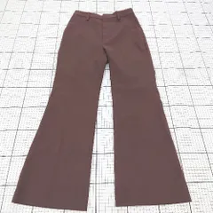 ◇ Θ BEAUTY & YOUTH ビューティアンドユース UNITED ARROWS スラックス パンツ サイズS ダークブラウン系 レディース E  【1509300013653】