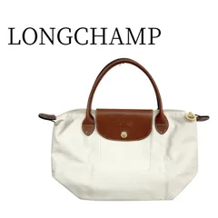 LONGCHAMP ロンシャン ベージュ・茶 ハンドバッグ HMR081-26