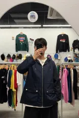 Tommy Hilfiger トミーヒルフィガー ウィンドブレーカー フード ジップアップ ジャケット XL