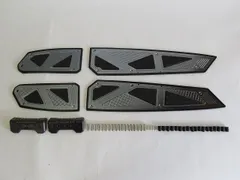 forza フォルツァ 250 2018-2025 MF15 / 300 125 MF13 MF17 CNC ステップボード スリップ防止機能付き 灰のサムネイル