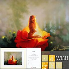 真作】【WISH】浜田泰介「五月二十八日」油彩 SM 1995年作 ◇青く澄ん