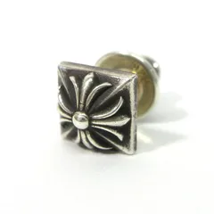 【三重本店】 中古 CHROME HEARTS | クロムハーツ ピアス STUD PYRAMID PLS CHプラス ピラミッドスタッド シルバー 【134】