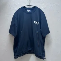 NIKE✖️sacai グレー Tシャツ Lサイズ プリーツバック NIKE✖️sacai グレー Tシャツ Lサイズ プリーツバック