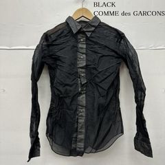 BLACK COMME des GARCONS ドット柄フリルシャツ - メルカリ