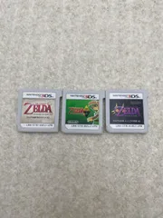 ゼルダの伝説【動作品】　ニンテンドー3DS　ソフト3点