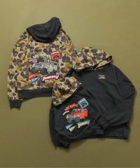 新品 パーカー L ジムニー スズキ ブリーズ プルオーバー ワッペン 裏 