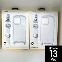 iFace iPhone 13Pro ショルダストラップセット Hang and シリコンハードケース  2962 2955
