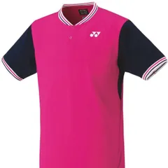 WJ90 【未使用品】 YONEX 10499 ユニゲームシャツ(フィットスタイル) トップス テニス・バドミントンウェア(ユニ/メンズ) ヨネックス 2023SS ローズピンク サイズM