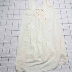 ◇ ⊂ w closeｔ 花柄 ノースリーブ ロング丈 ワンピース サイズF ホワイト系 レディース E  【1508260046237】