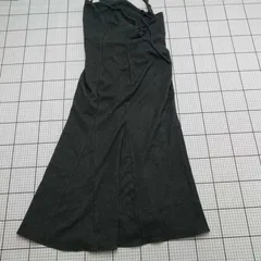 ◇ ⊂ Louere シンプル ノースリーブ ロング丈 ワンピース サイズXL ブラック系 レディース E  【1508260046022】