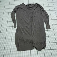 ◇ ⊂ green label relaxing シンプル 半袖 カーディガン サイズ表記なし ブラウン系 レディース E  【1508260045919】