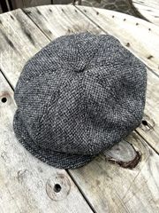 RRL キャスケット ハンチング Harris Tweed ヘリンボーン ウール