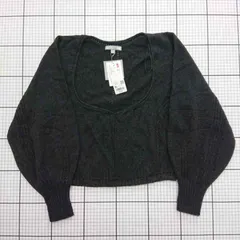 ◇ ⊇ UNIQLO ユニクロ 251-462147 長袖 3Dボリュームセーター サイズXL ブラック系 レディース E  【1509100018483】