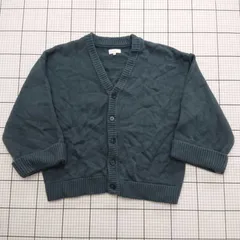 ◇ ⊇ LILL リル シンプル 長袖 カーディガン サイズM ダークブルー系 レディース E  【1509100019152】