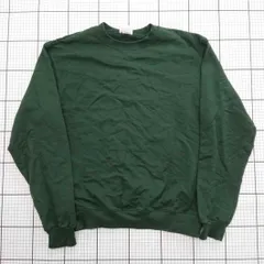◇ ⊇ Champion チャンピオン 無地　ECO 長袖 トレーナー サイズM グリーン系 メンズ E  【1509100019015】