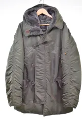 アルファインダストリーズ ALPHA INDUSTRIES N-3B FLIGHT JACKET フライト ジャケット 1615-573-8335 ジャケット グリーン LLサイズ 103MT-3316