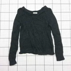 ◇ ⊇ ビューティ&ユース UNITED ARROWS シンプル系 長袖 長袖ニット サイズ表記なし ブラック系 レディース E  【1509190011029】