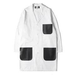 BLACK COMME des GARCONS ブラック コムデギャルソン コート ホワイト 白 サイズ:M | ビニールポケット付き コットン ツイル エンジニア コート 1I-C004 | 日本製 | アウター ジャケット【メンズ】【中古】のサムネイル