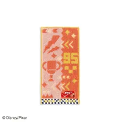 【メール便】Disney KIDEA ミニタオル オーガニックコットン ハーフタオルハンカチ TOKIMEKU　ライトニングマックィーン ディズニー タオル美術館 プレゼント キャラクター グッズ 