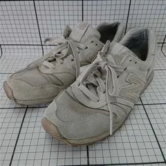 ◇ Θ 【ニューバランス New Balance】373 ベージュ系 スエード レディーススニーカー 24.5cm E  【1510070003867】