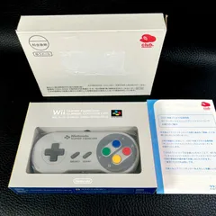 《未使用品》Wii スーパーファミコン クラシックコントローラ　2007年度 プラチナ会員特典　Wii Super Famicom Classic Controller　Nintendo　任天堂【A0449】