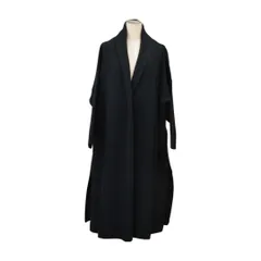 ドゥーズィエムクラス MUSE de Deuxieme Classe 19AW スムースニットガウンコート ブラック レディース F-L8479