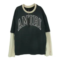 AMIRI アミリ AMJYTE1053 Vintage Long Sleeve Tee ヴィンテージ加工 レイヤード ロングスリーブ 長袖 Tシャツ スウェット【中古】