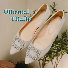 ORiental TRaffic ビジュー付パンプス