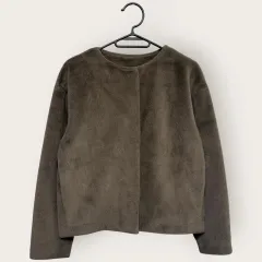 1468 ブラウン フェイクファー ジャケット