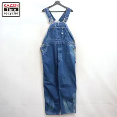 70s USA製 vintage Lee JELT DENIM ローバック デニム オーバーオール メンズ XLサイズ相当 ビッグサイズ オーバーサイズ