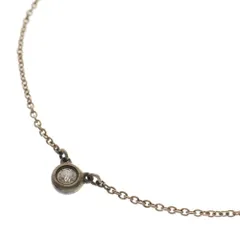 TIFFANY&Co (ティファニー) バイザヤード ネックレス 1PD ダイヤモンド ペンダント