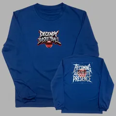 新品 バスケ ロンT ネイビー ドライ 長袖 バスケットボール メンズ レディース キッズ ジュニア ミニバス ロングスリーブTシャツ サイズ 140 150 SS S M L LL 紺 becomingan