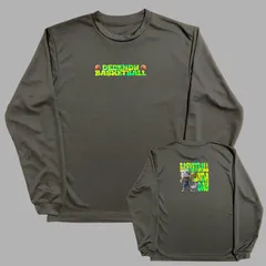 新品 バスケ ロンT ブラック ドライ 長袖 バスケットボール メンズ レディース キッズ ジュニア ミニバス ロングスリーブTシャツ サイズ 140 150 SS S M L LL 黒 kindadaychara