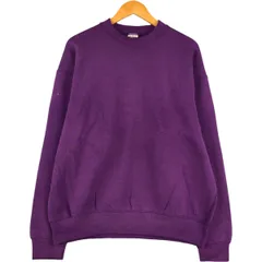 古着 90年代 フルーツオブザルーム FRUIT OF THE LOOM HEAVY 無地 ブランクスウェットシャツ トレーナー USA製 メンズXL相当/eaa545399