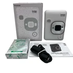 186000 通電確認のみ FUJIFILM チェキ　intax mini LiPlay STON WHITE