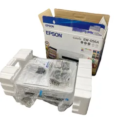 186000 Epson エプソン カラリオプリンター  EW-056A  ホワイト