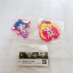 劇場版「美少女戦士セーラームーン Eternal」×サンリオキャラクターズ　ラバーマスコット1 スーパーセーラームーンとスーパーセーラーマーキュリー