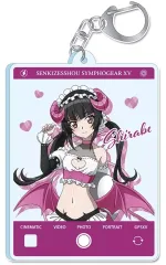 【中古】キーホルダー 月読調 小悪魔ウェイトレス 描き下ろし アクリルキーホルダー 「戦姫絶唱シンフォギアXV」