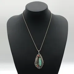 BIG HAND シルバーアクセサリー　ターコイズ ペンダントトップ BigHand トップ ビッグハンド ターコイズ｜Yahoo!フリマ（旧PayPayフリマ）