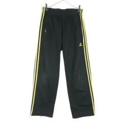 adidas アディダス ワンポイントロゴ トラックパンツ S ブラック ジャージ メンズ 古着