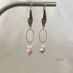 1681 レモンクォーツの大粒ピアス - メルカリ