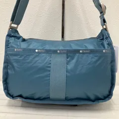 5736　LeSportsac　レスポートサック　エッセンシャル　ブルー系　ワンショルダー　肩がけ　斜めがけ　クロスボディ レディース　紐調節可能