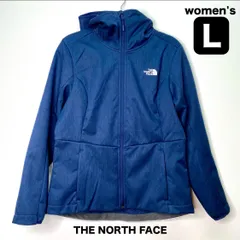ザノースフェイス クエスト ソフトシェル ジャケット レディース Lサイズ ネイビー THE NORTH FACE