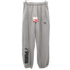 未使用 PUMA プーマ スウェットパンツ M グレー 裏起毛 メンズ 古着