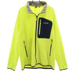 mont-bell モンベル クリマプラス100 フリースジャケット XL イエロー メンズ 古着
