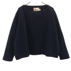 Traditional Weatherwear トラディショナルウェザーウェア 長袖 ボートネック カットソー XL ネイビー レディース 古着