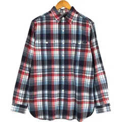 古着 ラルフローレン Ralph Lauren POLO RALPH LAUREN 長袖 ボタンダウンチェックシャツ メンズM相当/eaa590985
